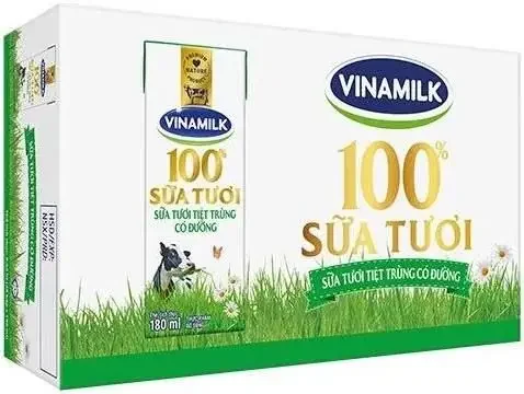 sữa tươi Vinamilk 100% 180ml