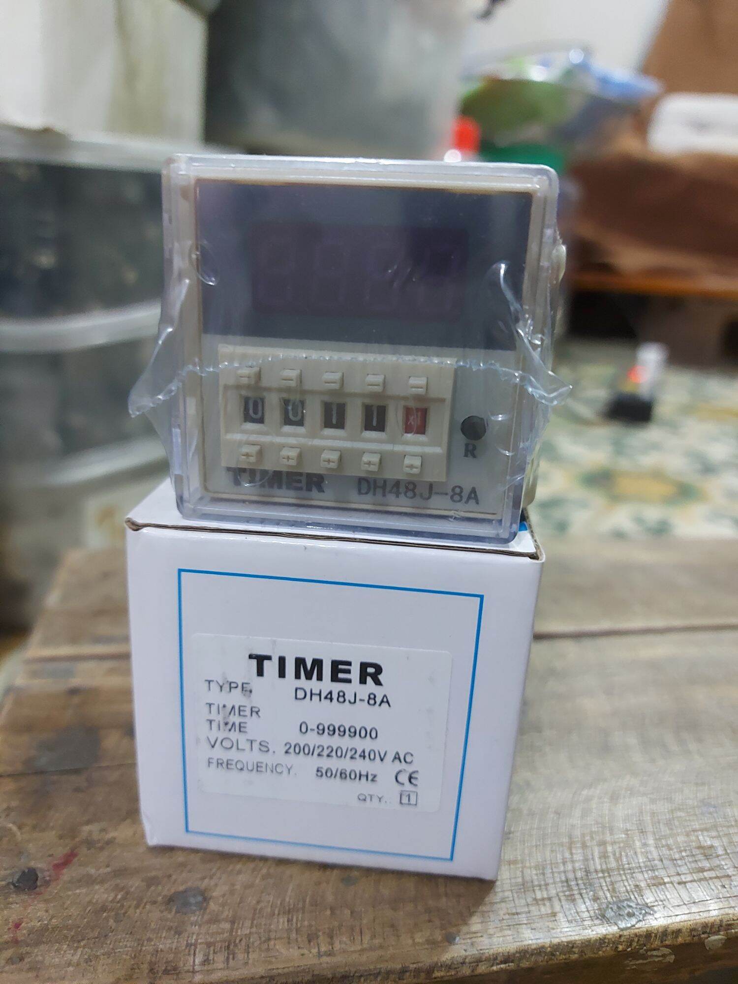 Đồng hồ đếm 8 chân counter dh48j 24v 220v