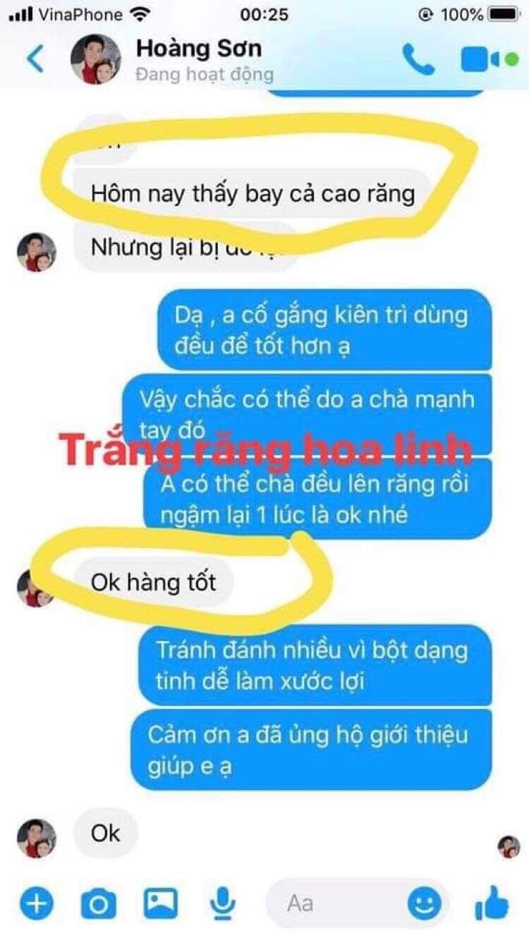 Gói dùng thử bột đánh trắng răng 100gam
