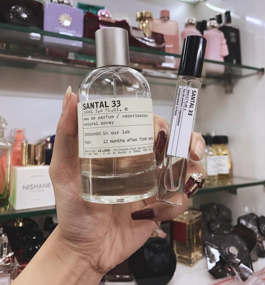 Chiết auth 10ml - Nước Hoa Le Labo Santal 33 Unisex