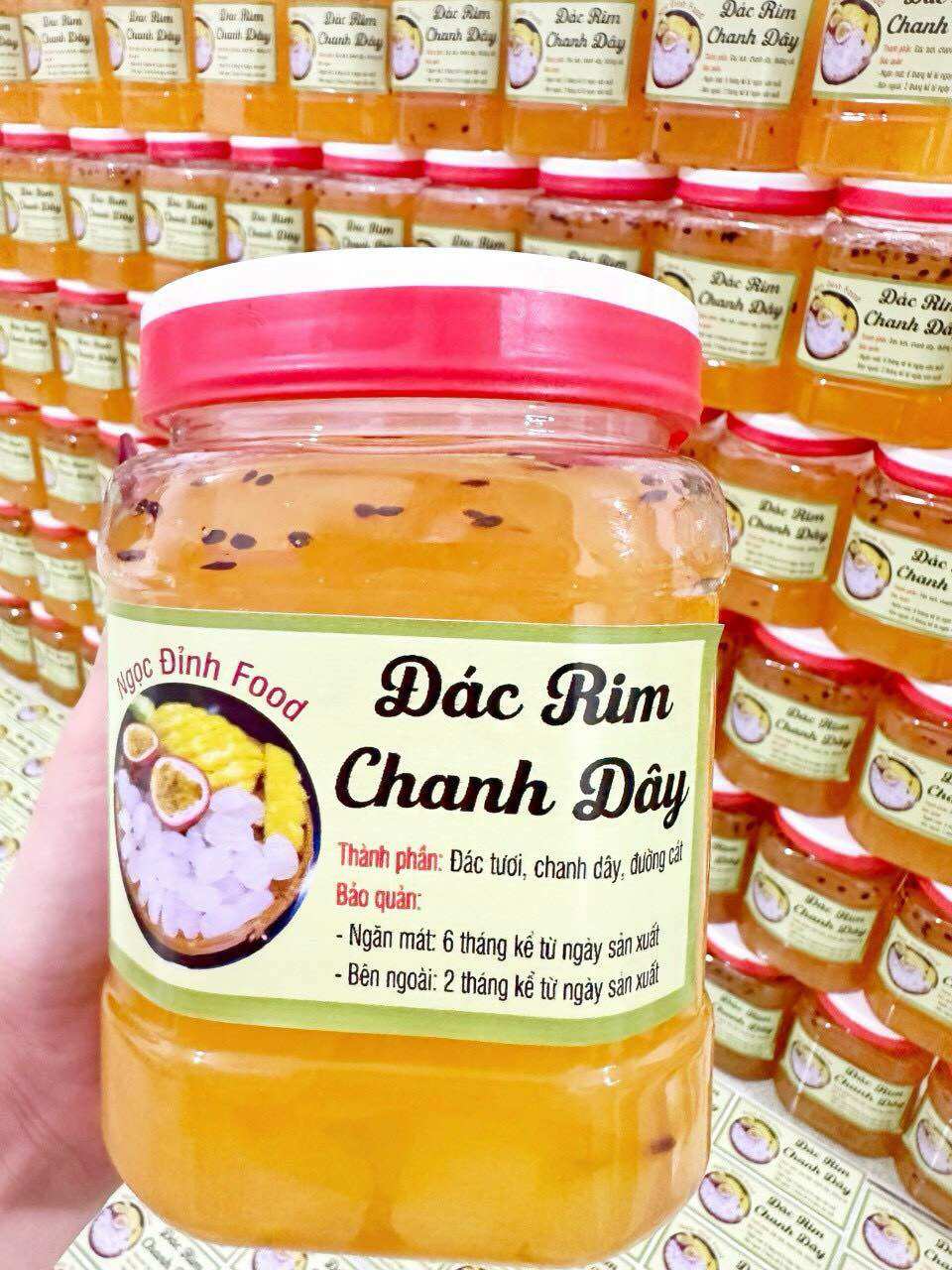 Đác Rim Chanh Dây Hủ 1kg