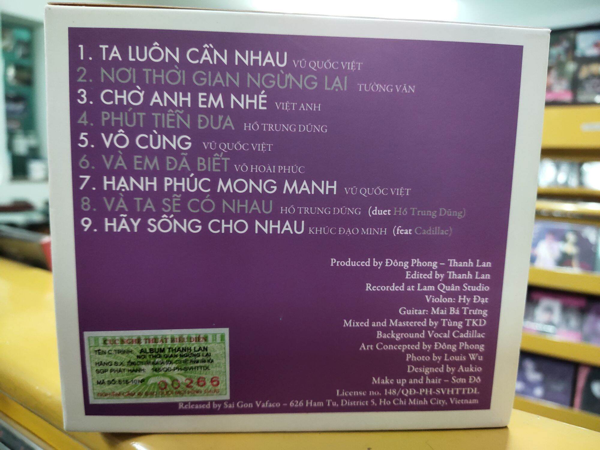 CD Thanh Lan - Nơi thời gian ngừng lại
