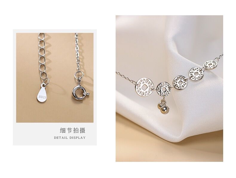 LẮC CHÂN BẠC S925