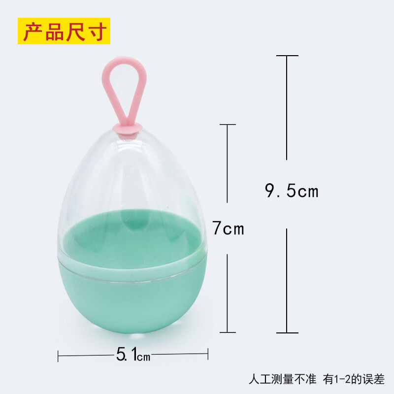 Hộp đựng bông mút hình giọt nước