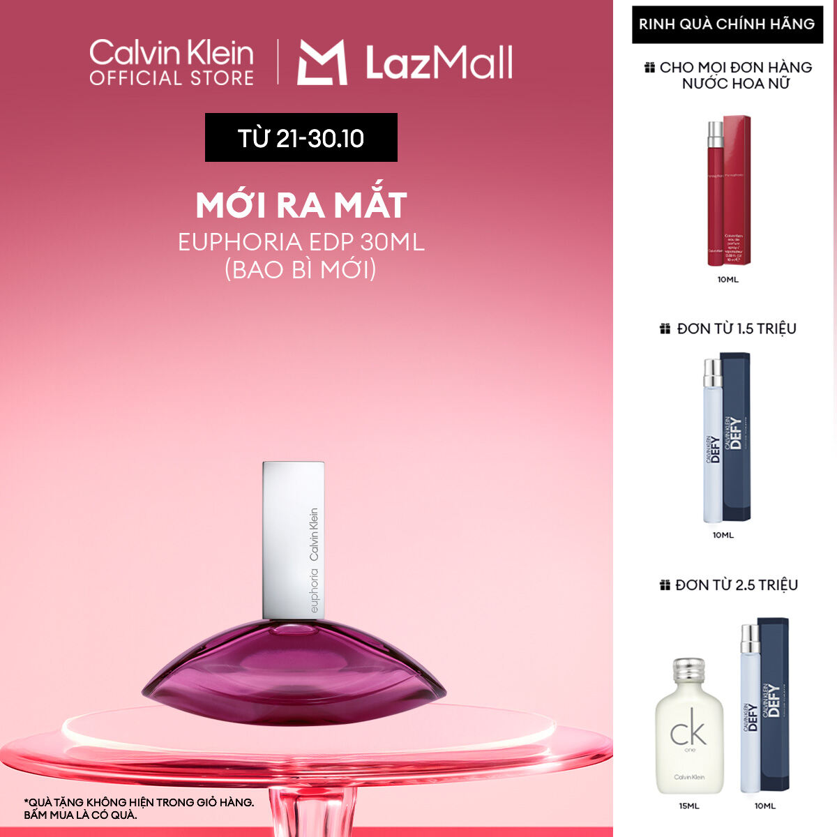 Nước hoa Nữ Calvin Klein Euphoria EDP 30ml (Bao bì mới)