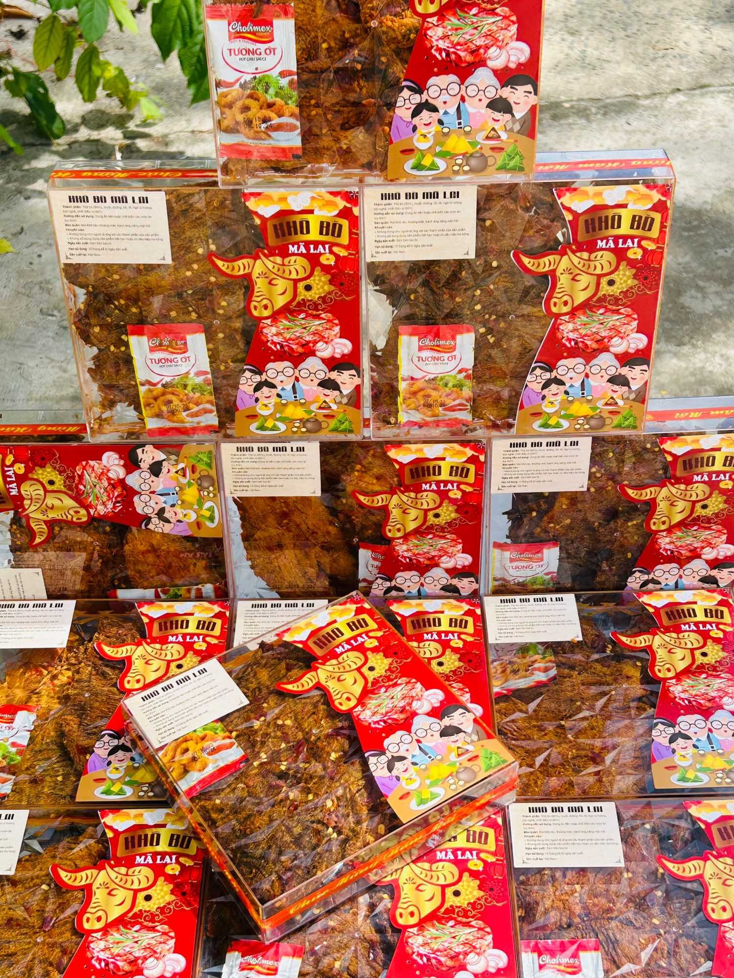 KHÔ BÒ MIẾNG MALAI SIÊU CAY 🐮🚫500gr