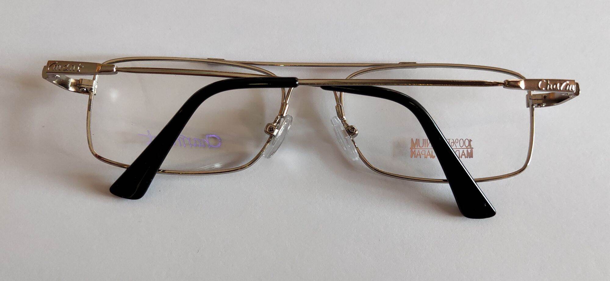 Gọng dẻo[charmant ]titanium 2 cầu  . Lắp kính cận, viễn ,vv