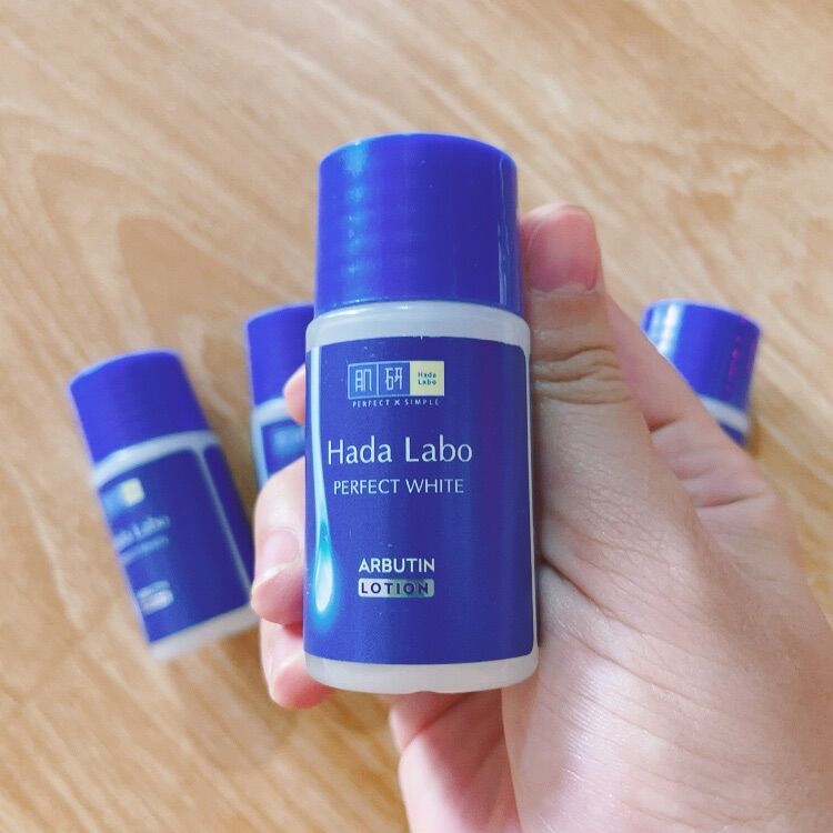 Dung dịch Hadalabo dưỡng trắng da chai dùng thử 20ml