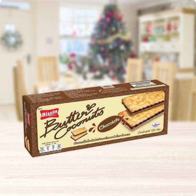 Bánh Quy Dừa Kem Bissin 150g Thái Lan.(Các Loại)