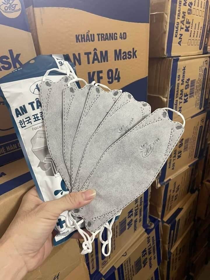 1 THÙNG ( 300 CÁI) KHẨU TRANG KF94 AN TÂM