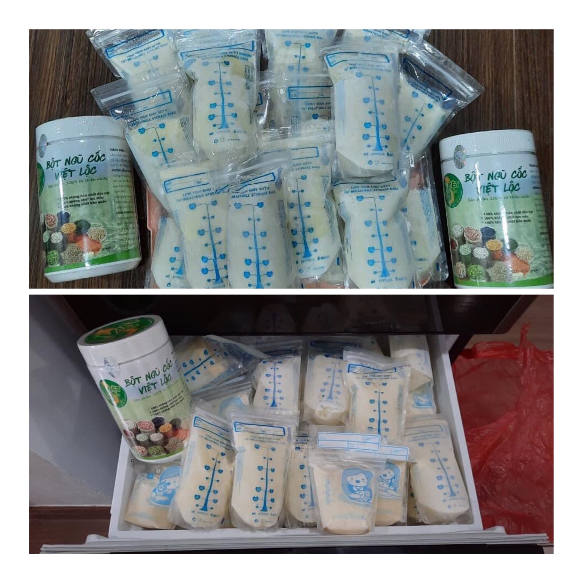 Ngũ Cốc Việt Lộc ( mẹ bầu,mẹ sau sinh :combo 2 hộp)