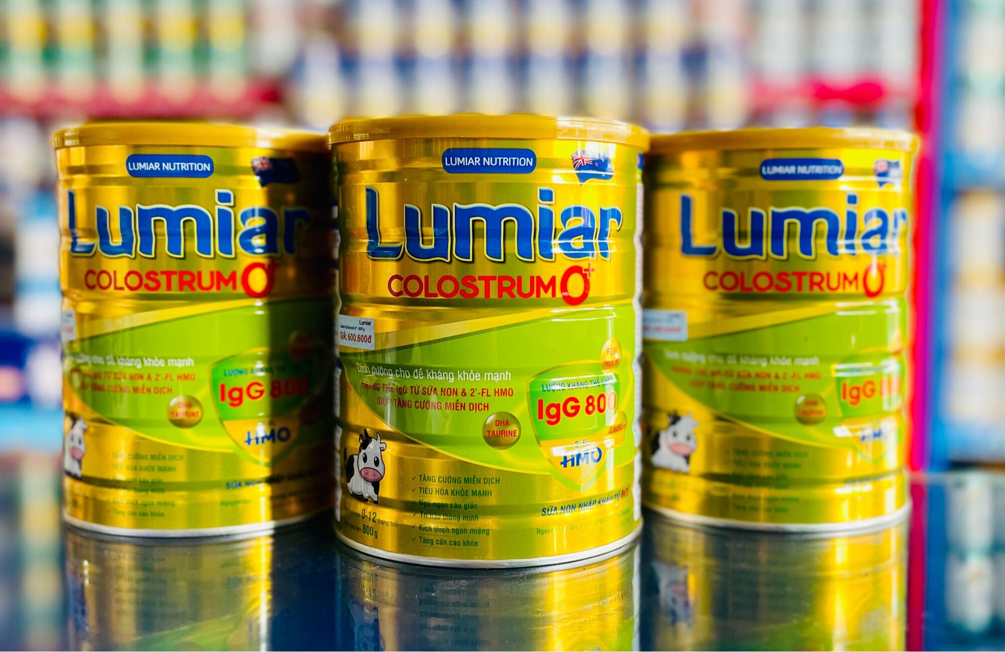 {COMBO 2 LON} Sữa Bột Lumiar Colostrum 0+ Tăng Đề Kháng (800gr)