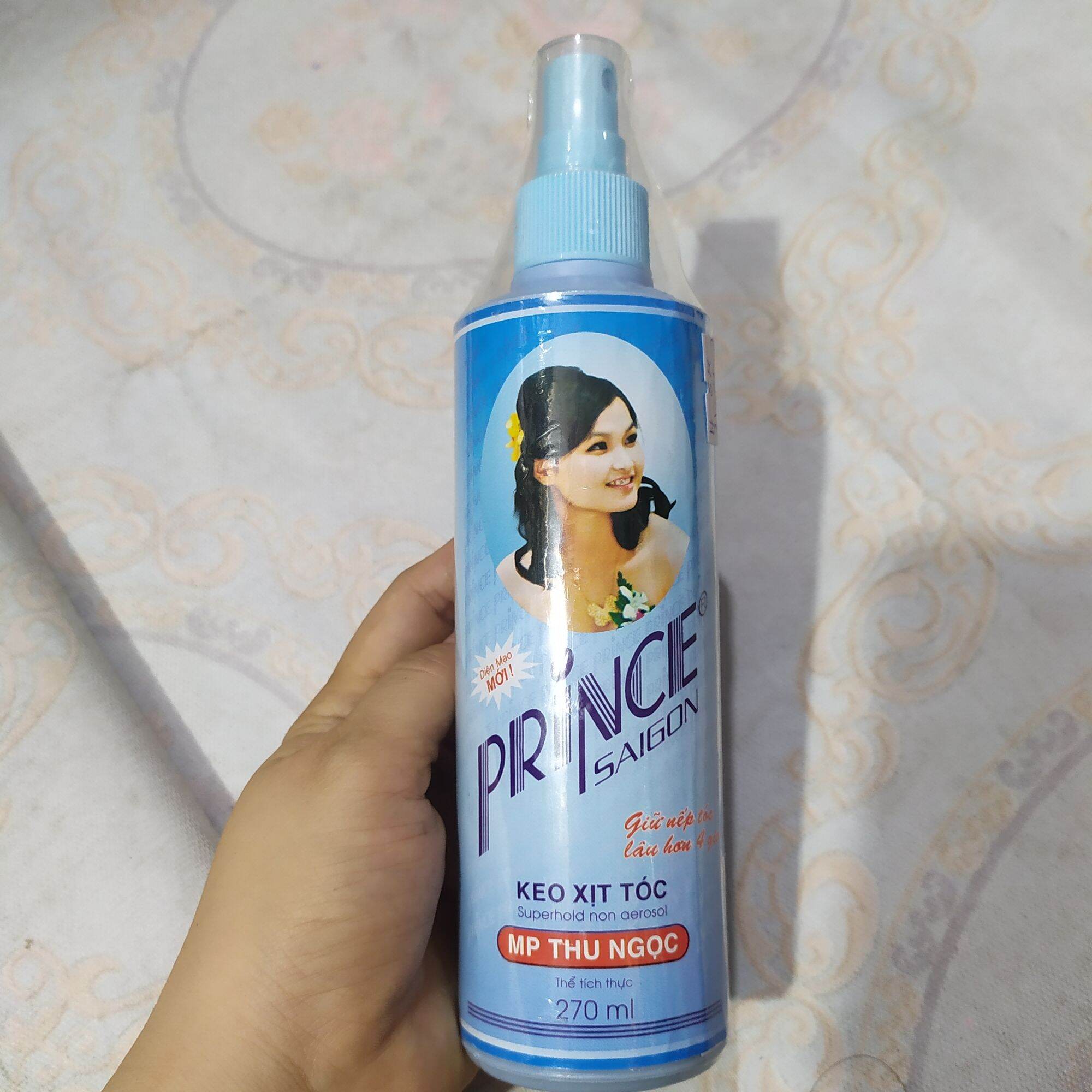 KEO XỊT TÓC PRINCE SÀI GÒN 270ml (Chai lớn)