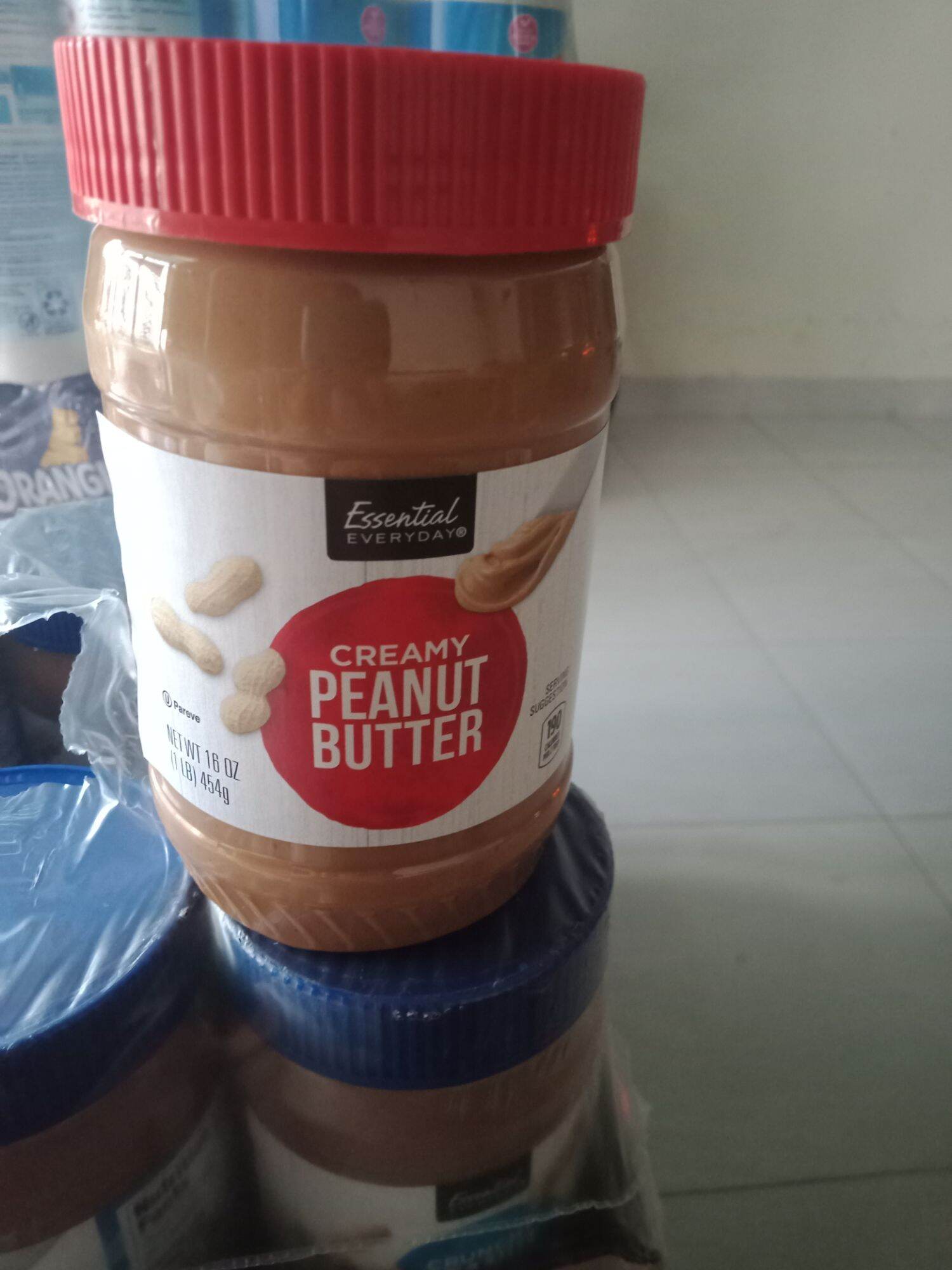 Bơ đậu phộng Essential Everyday Peanut Butter, Creamy 16 Oz, 454 gram Không có đánh giá
