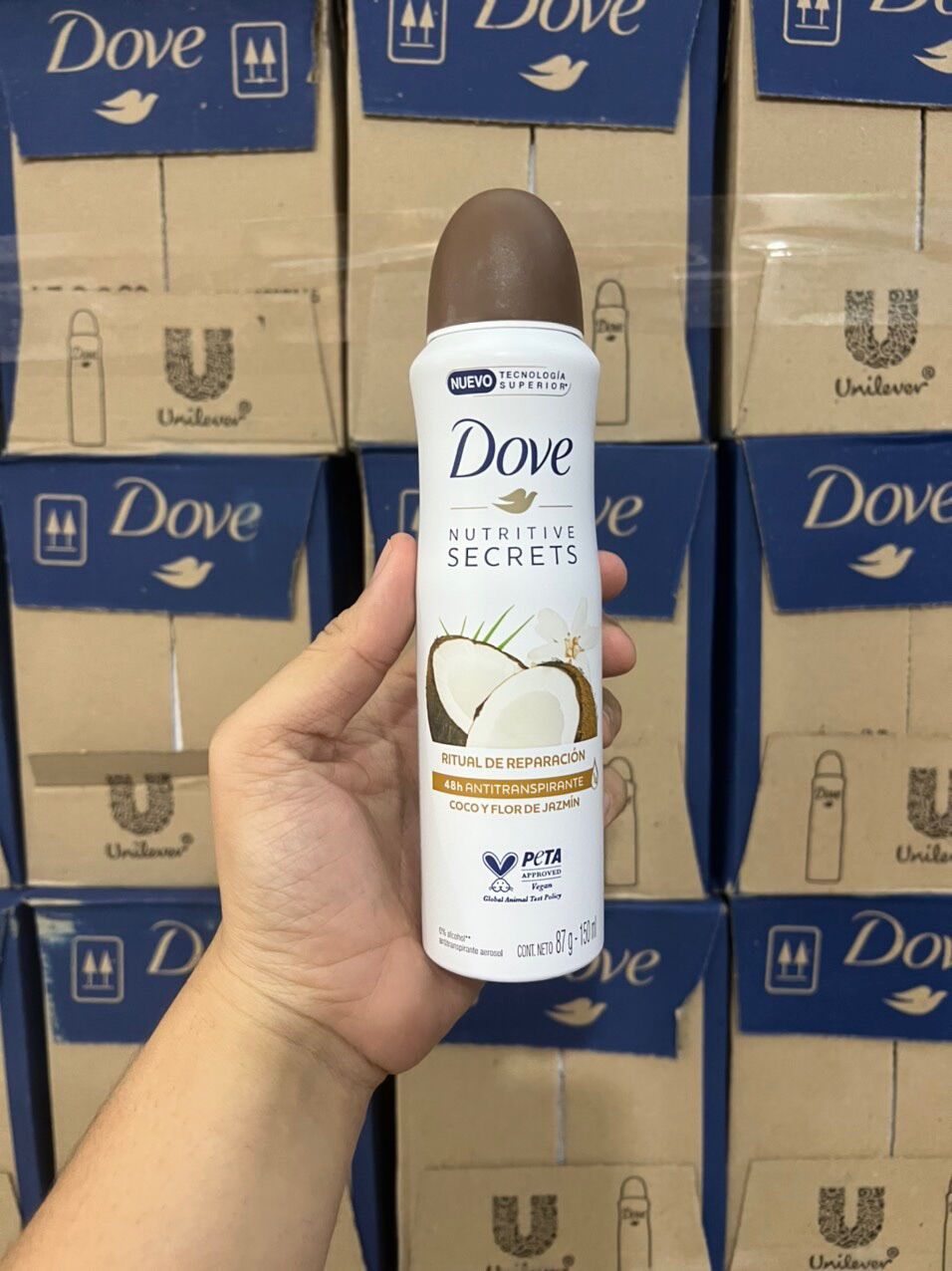 Xịt khử mùi dove 150ml
