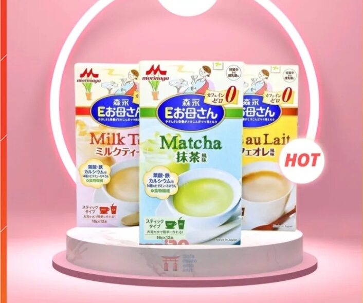 Sữa bầu Morinaga, sữa cho bà bầu Nhật Bản 12 gói x 18g