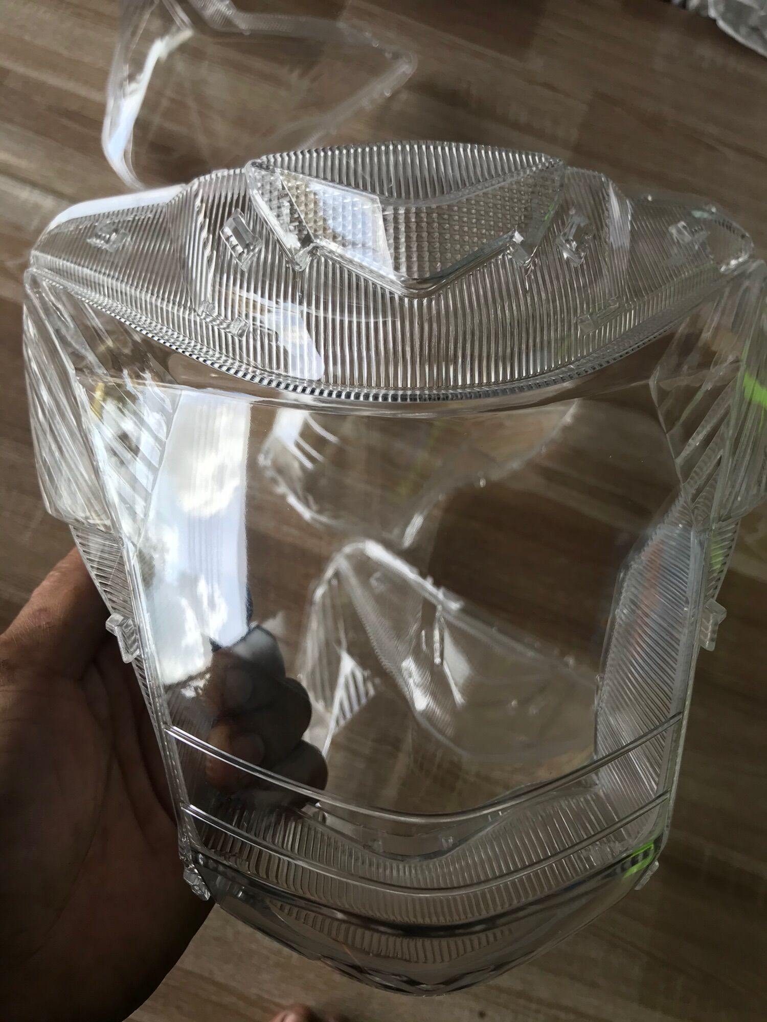 Kiếng pha đèn RAIDER FI , SATRIA