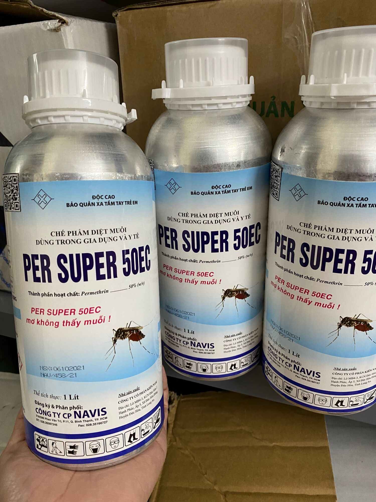Combo PER SUPER 50EC kèm bám dính ( diệt muỗi, côn trùng)