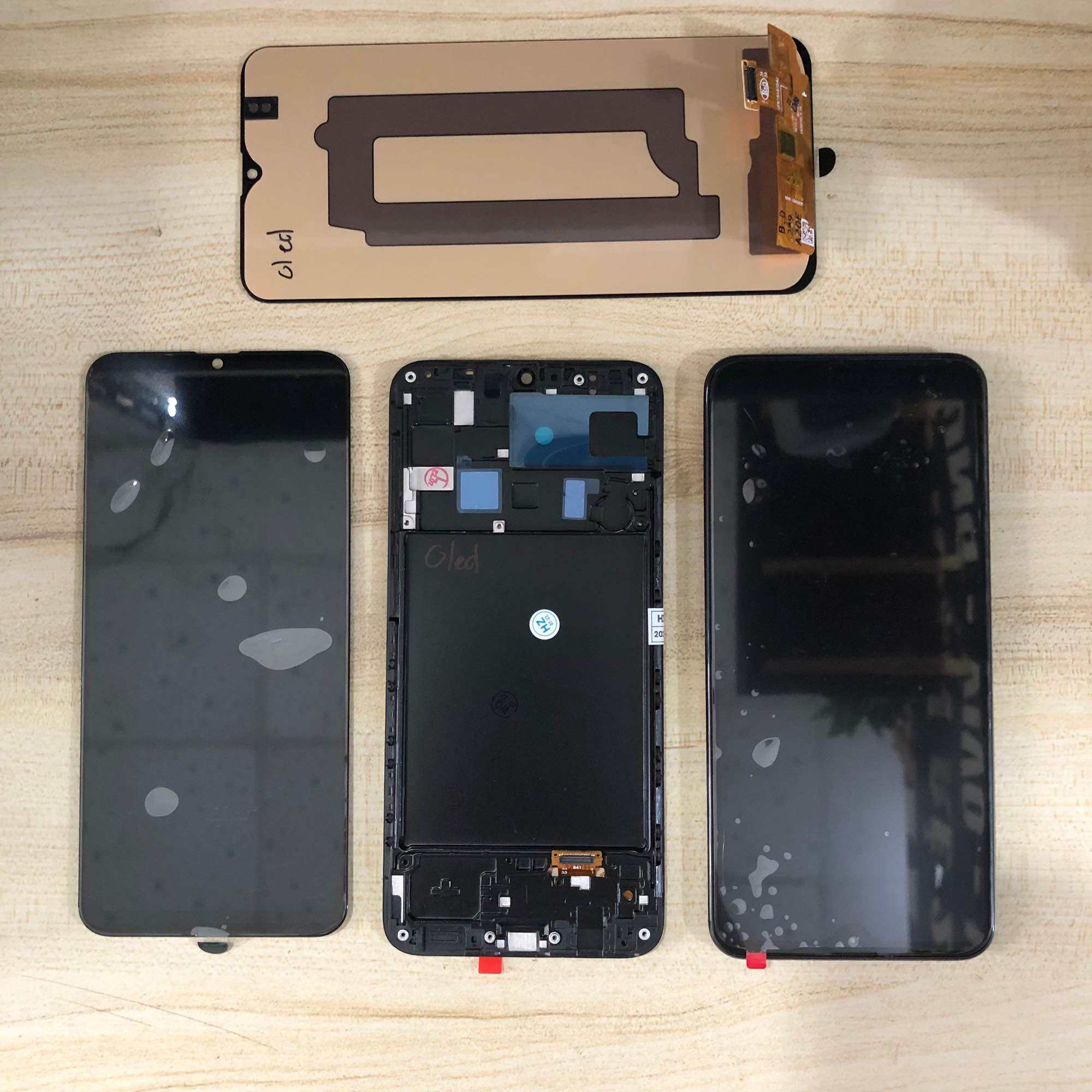 Màn Hình SamSung Liền Khung A20 ( A205 ) Oled ,Qled Hàng Cao Cấp.