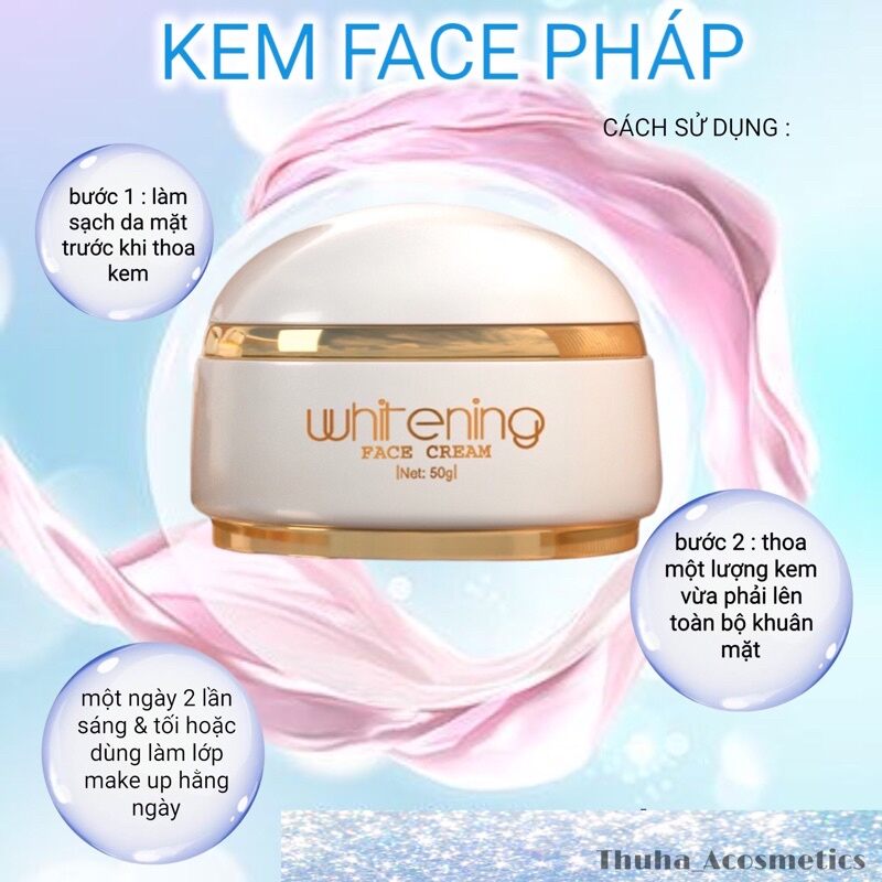 Kem face Pháp mẫu mới