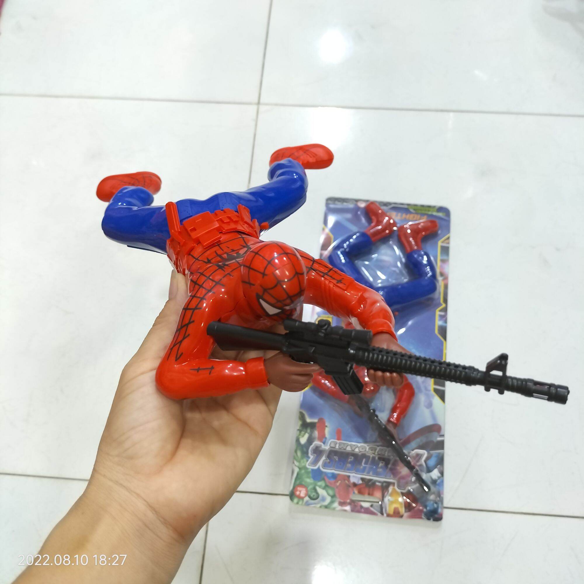Đồ Chơi Siêu Nhân Bò Bắn Sung Pin