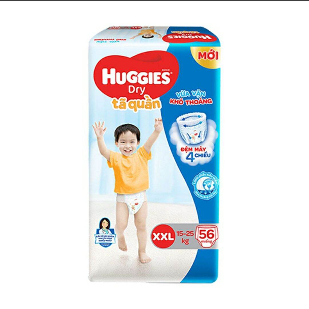 Tả quần huggies size XXL56 date mới