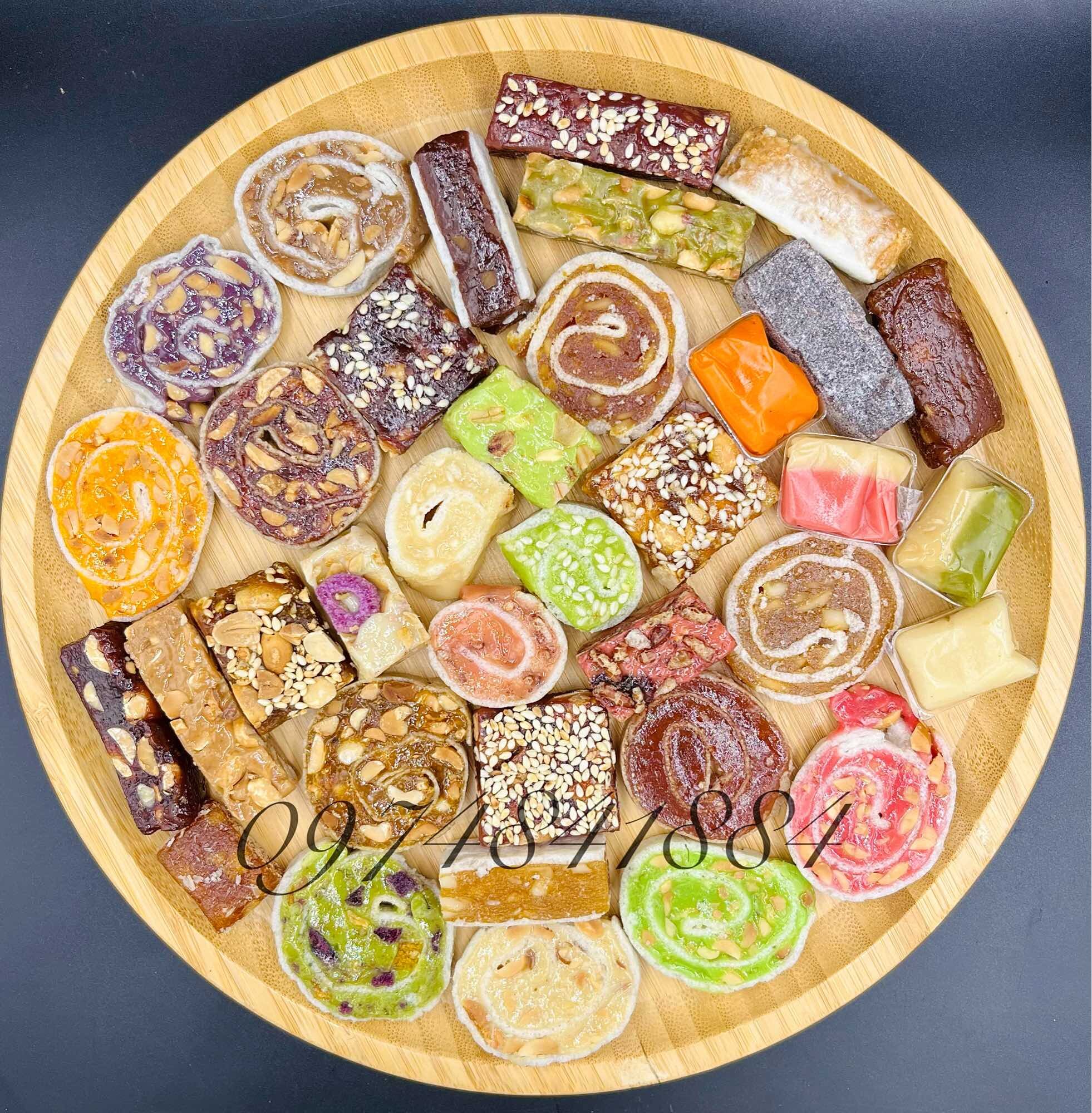 1KG Kẹo mix đủ loại siêu ngon - đặc sản Bến Tre - đặc sản Tiền Giang - kẹo đặc sản vùng miền