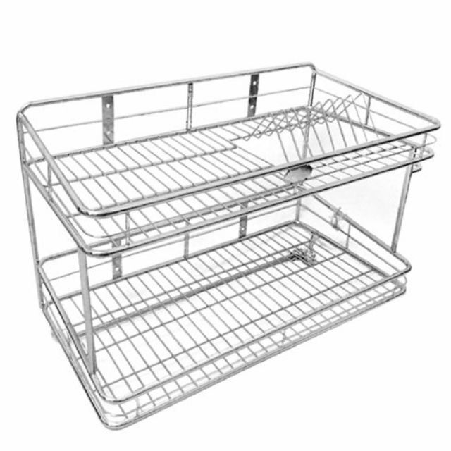 Kệ chén inox treo tường