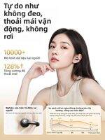 YUSHAN | Tai Nghe Không Dây Kết Nối Xương Ear Clip Bluetooth Tương Thích Nhiều Thiết Bị cho Thể Thao và Dịch Thuật