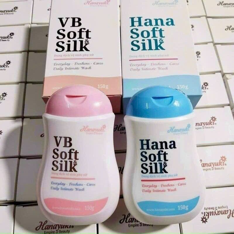 Dung Dich Vệ Sinh Phụ Nữ Hana Soft Silk 150ml