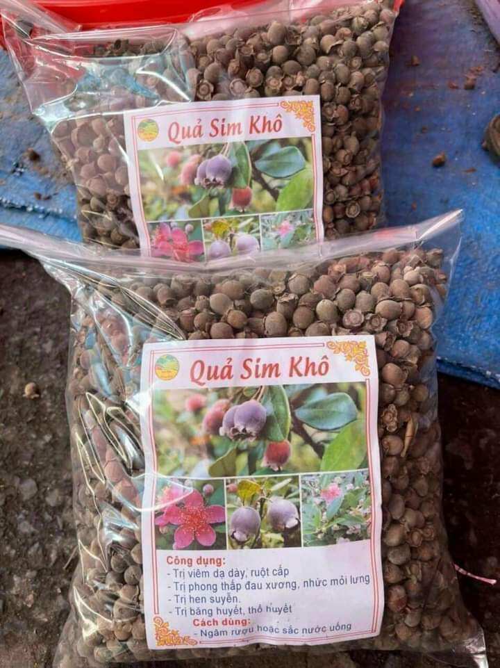 Sim rừng khô vụ mới thơm ngon giá cửa rừng