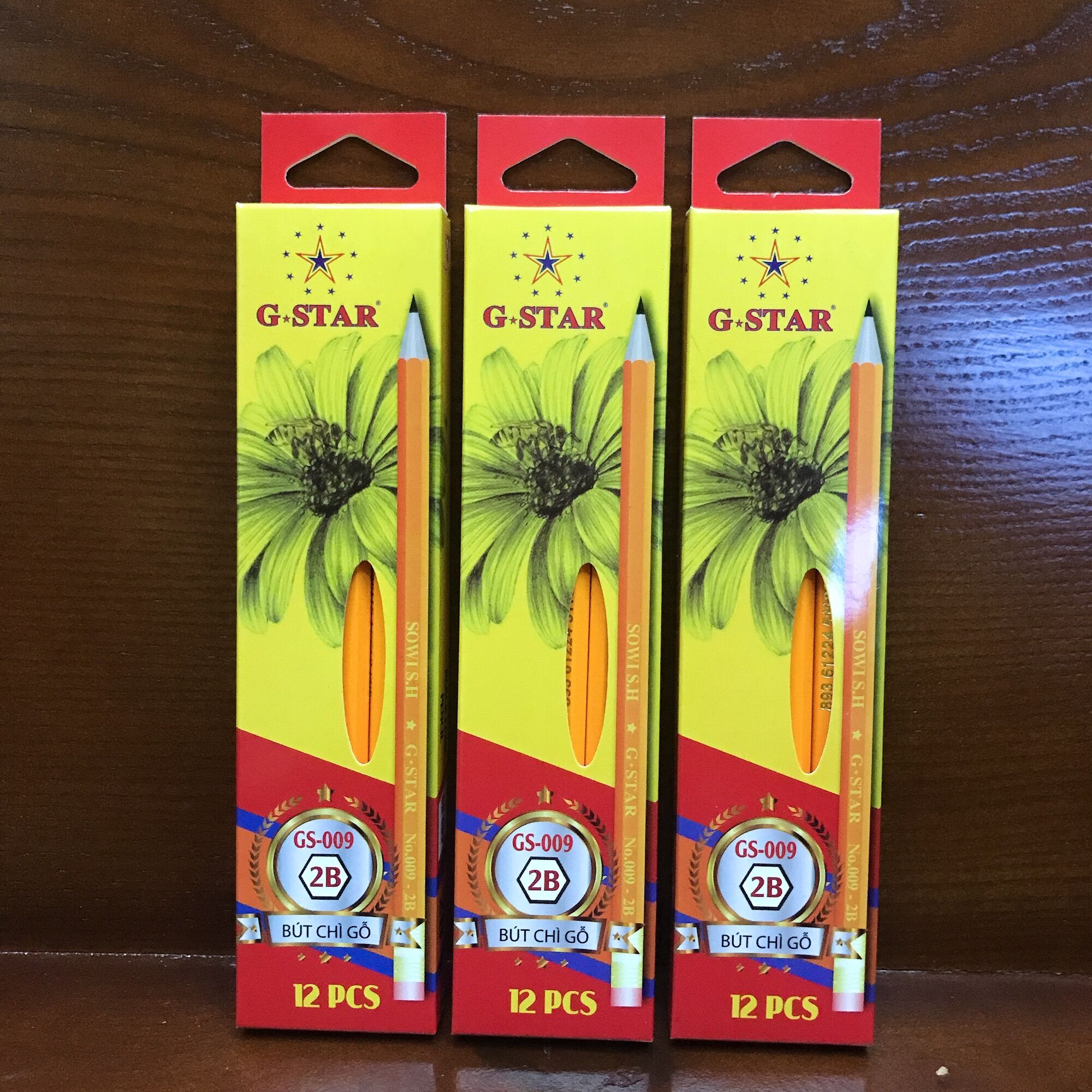 Bút chì gỗ gstar 2b
