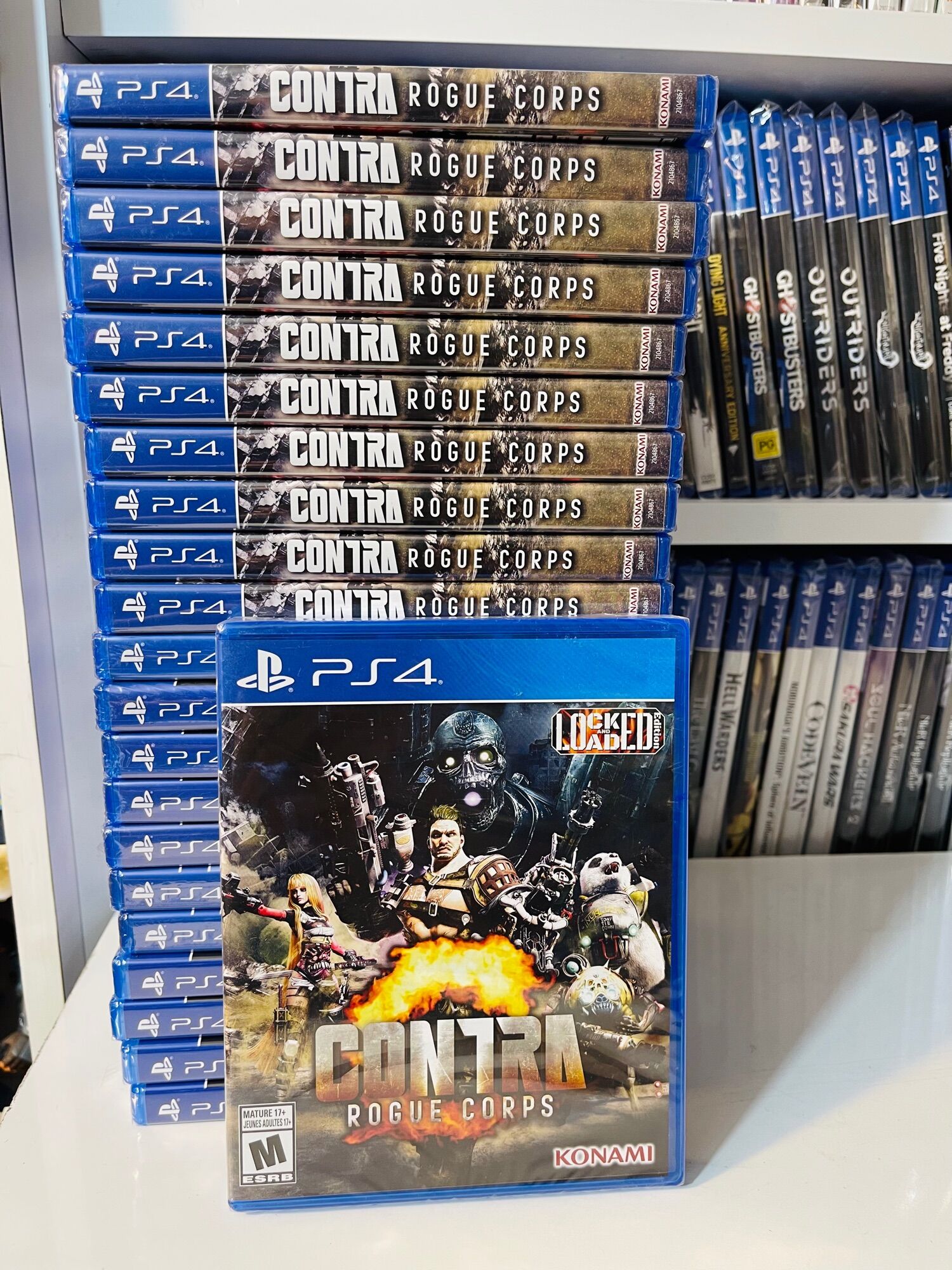Đĩa game ps4 : Contra (new)