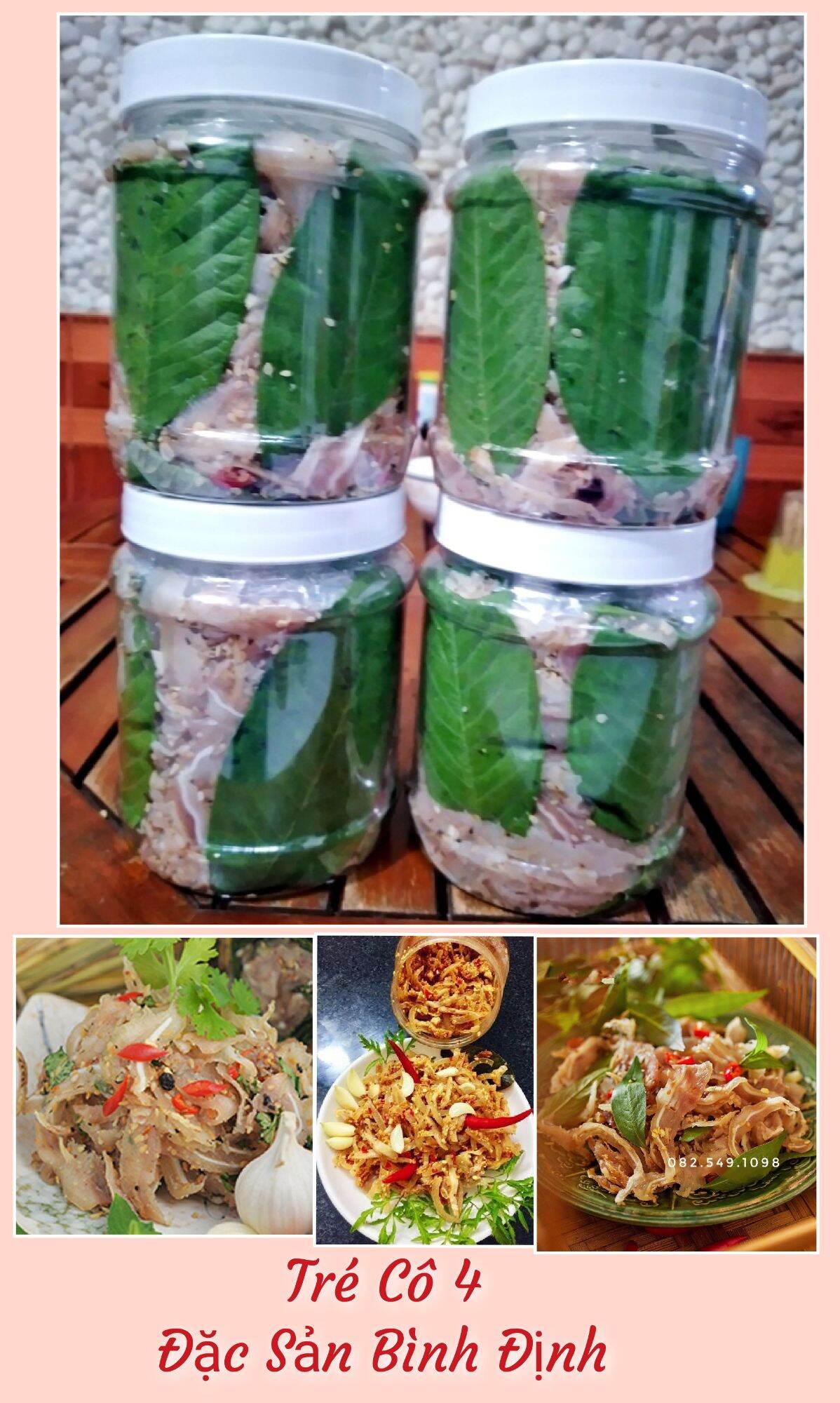 1 thẩu tré cô 4 đặc sản bình định