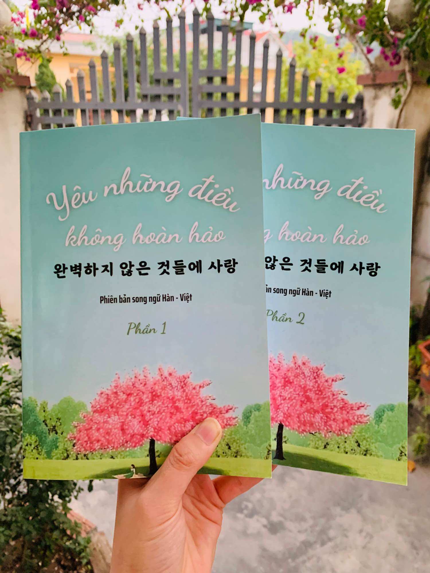Yêu những điều không hoàn hảo song ngữ hàn việt - full màu