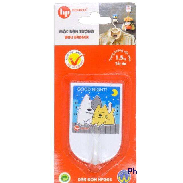 Móc Dán Tường - Dán Kiếng HOFACO Nhiều Mẫu