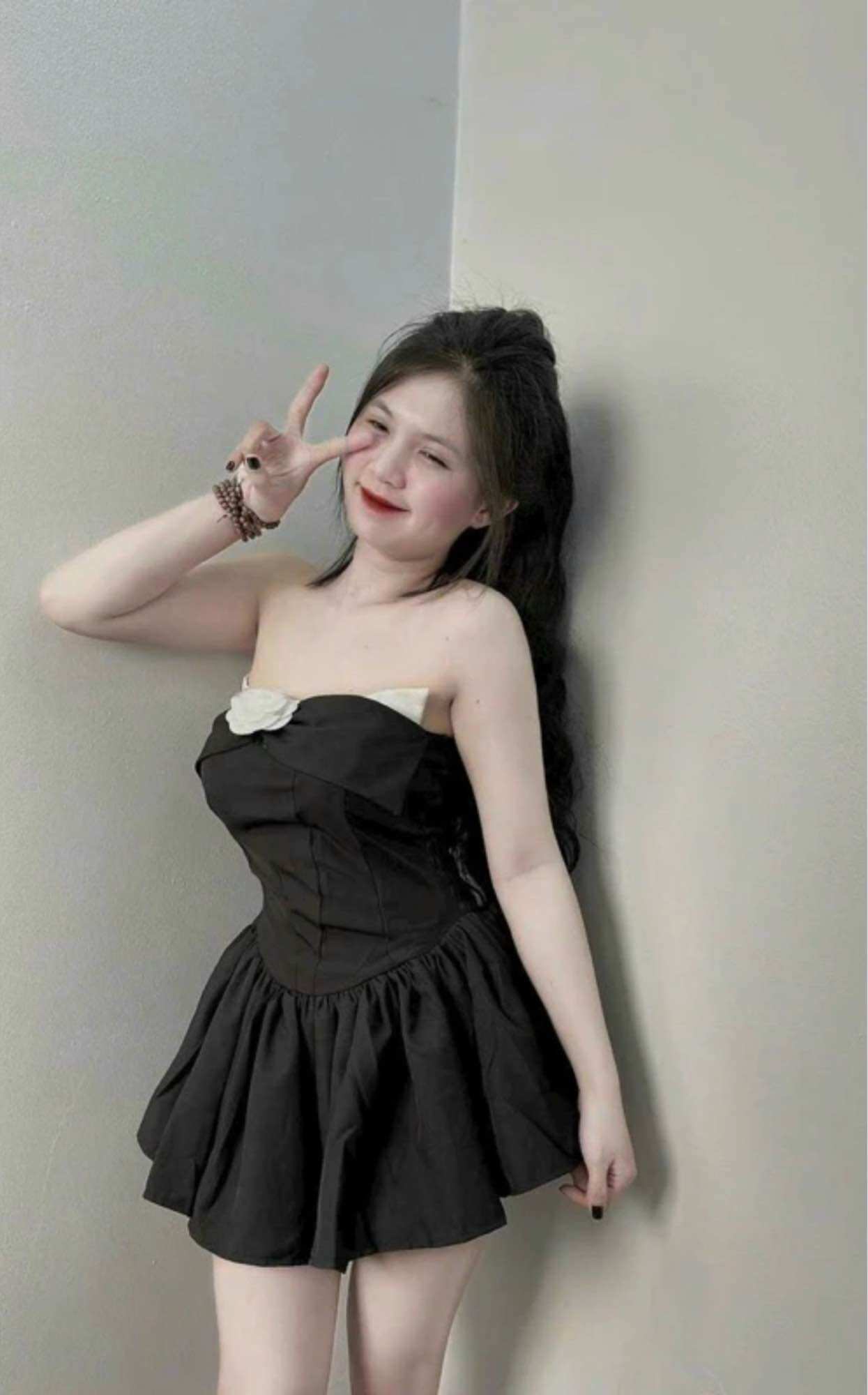 Đầm hoa trà bi mpb
