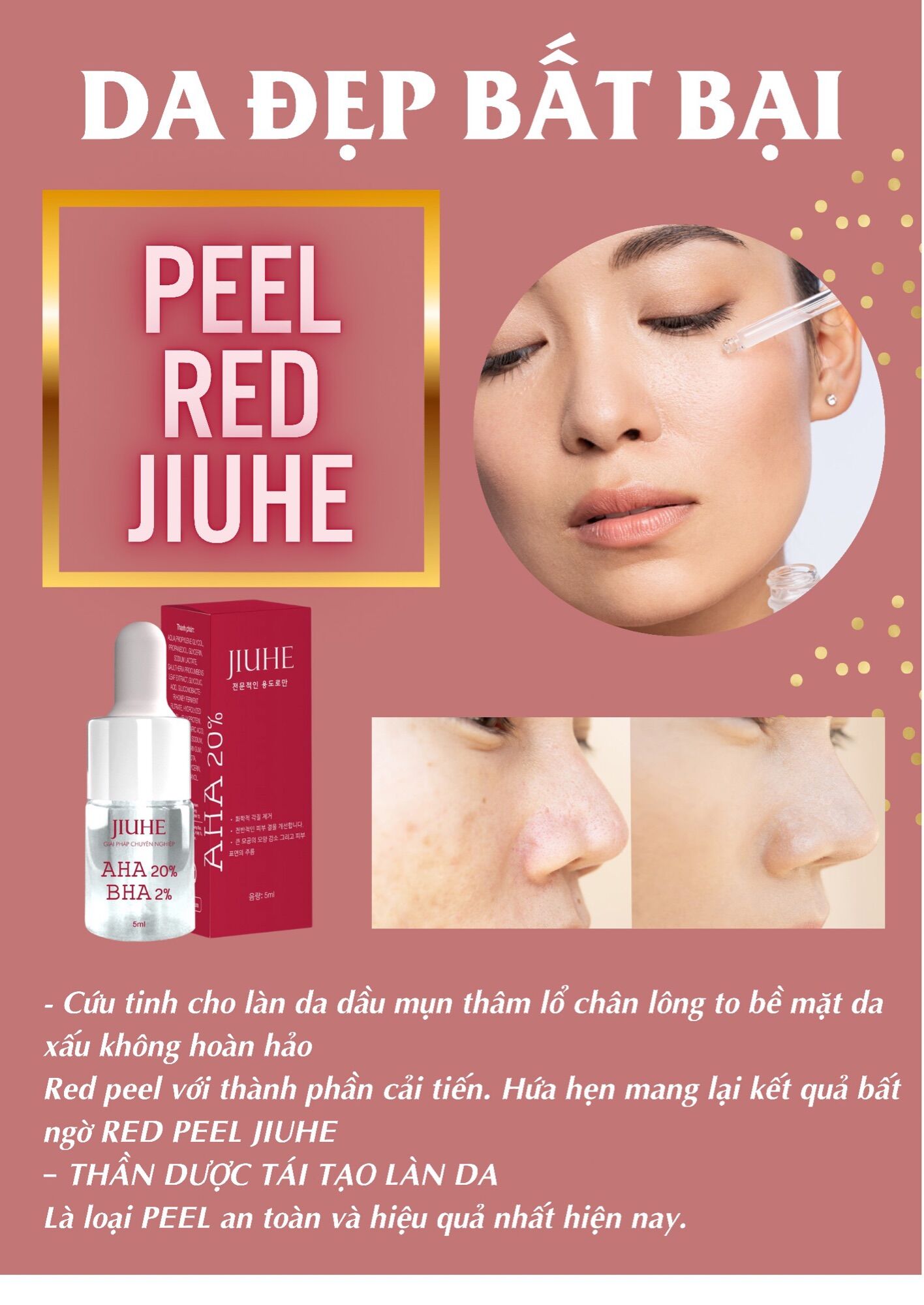 SERUM RED PEEL JIUHE THANH TÔ