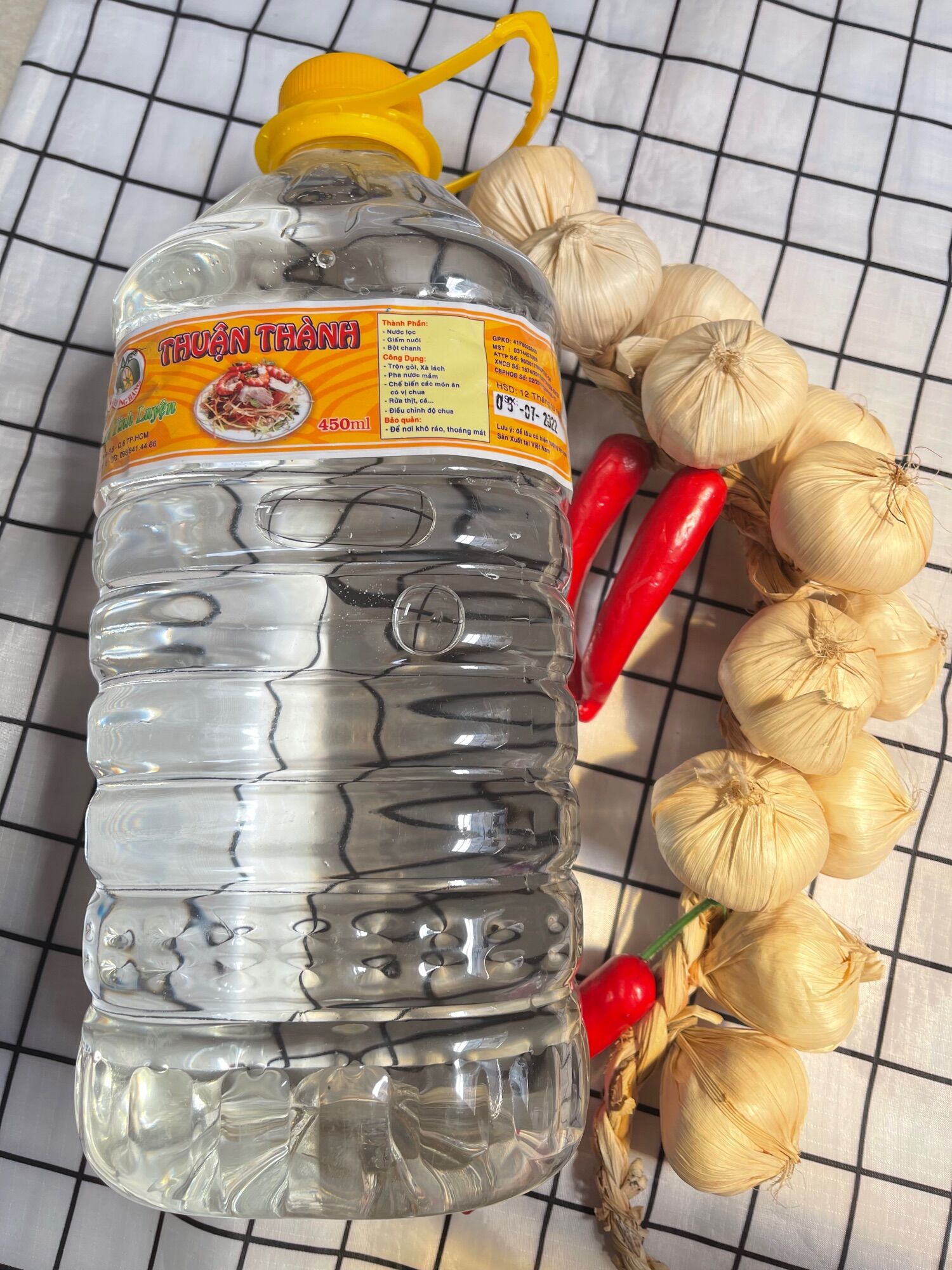 Giấm ăn tinh luyện thuận thành 5l
