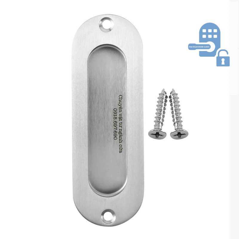 Tay nắm âm cửa đi inox - Tay nắm âm bầu cao cấp