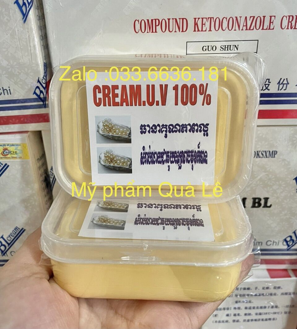 Kem cốt thái uv trắng da Ngọc trai nhỏ hủ 100g
