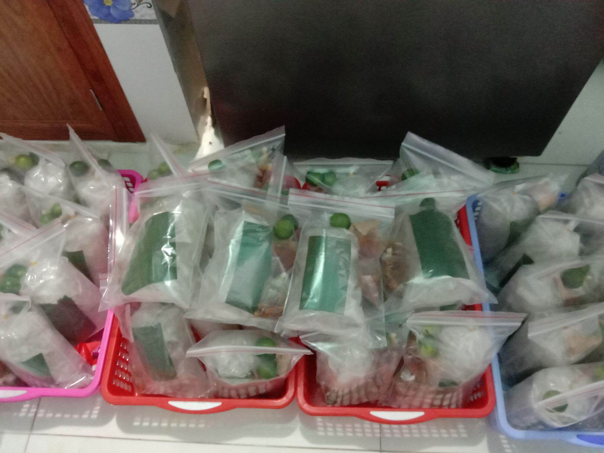 Sa tế lá chối ớt tươi