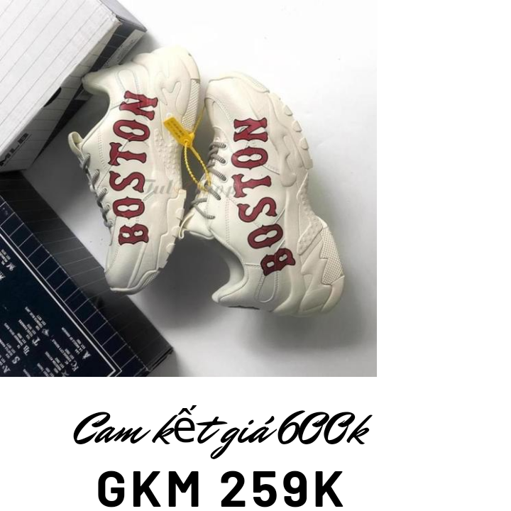 Giầy thể thao MLB Boston cao cấp (Bán xả lỗ)