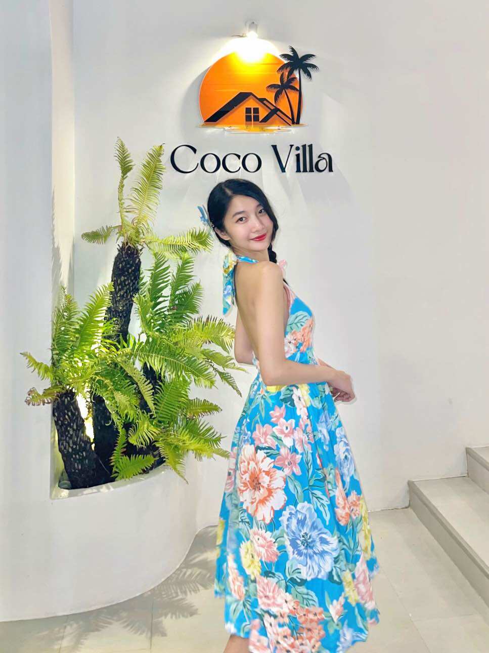 [NHẬP MÃ NOVFALAZSOCIAL02 GIẢM 40K ĐƠN 199K  ] Đầm yếm Maybi cutout dáng xòe