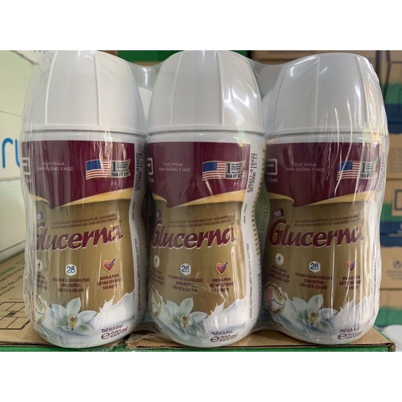 Thùng 30 chai sữa nước Glucerna