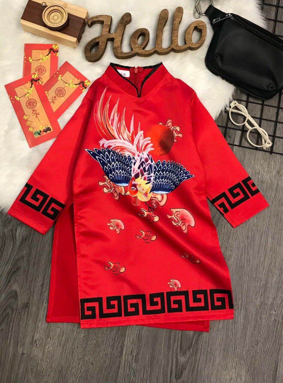 áo dài bé trai