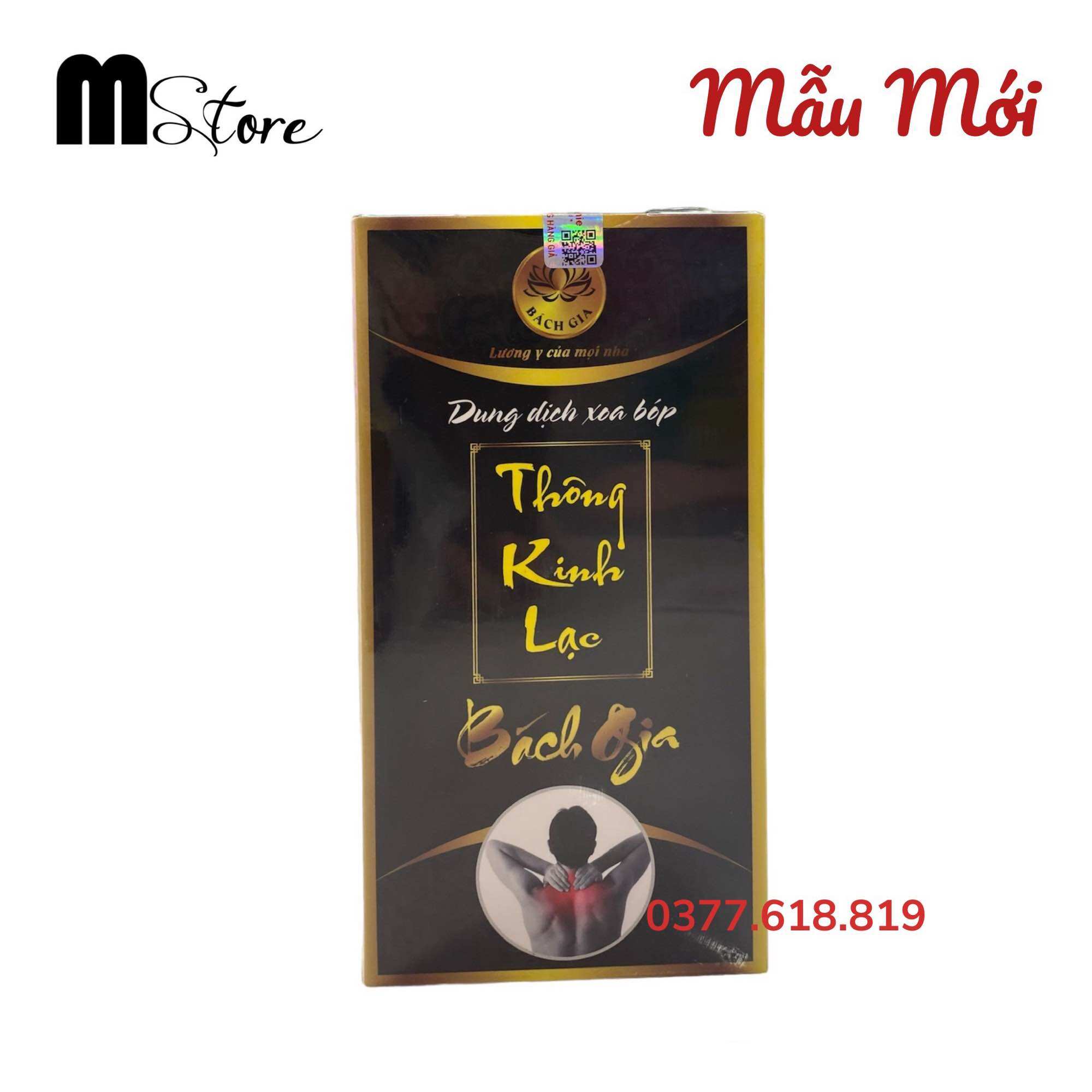 Tinh dầu xoa bóp thông kinh lạc bách gia 100ml
