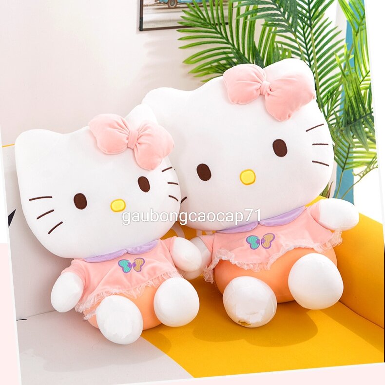 ❌ gấu bông thú nhồi bông mèo Hello Kitty 30cm