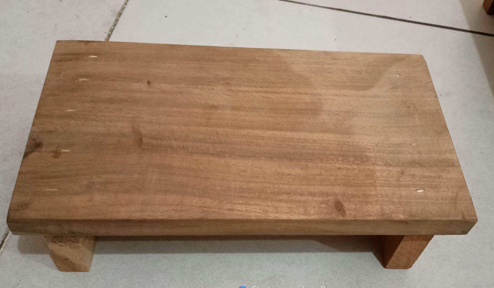 Ghế gỗ ngồi xổm, ghế gỗ ngồi bệt,100% gỗ tự nhiên