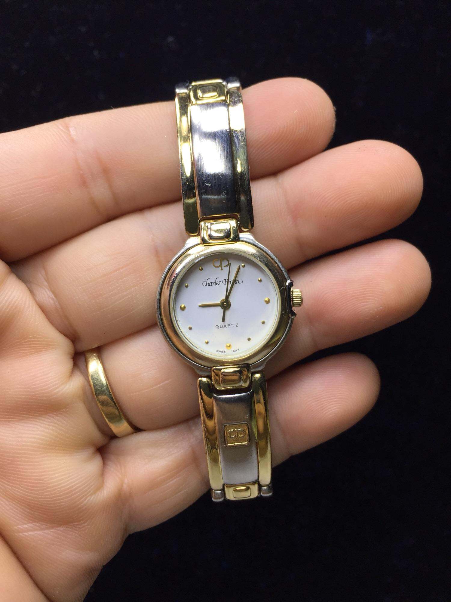 🔊Đồng hồ Si Nữ hiệu Charles Perin, máy Thụy Sĩ🏅